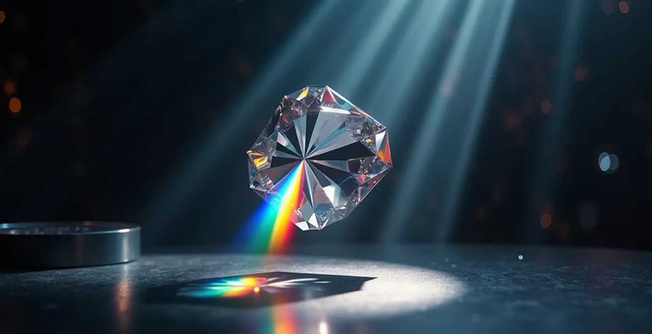 Représentation conceptuelle du parcours de la lumière dans un reflex